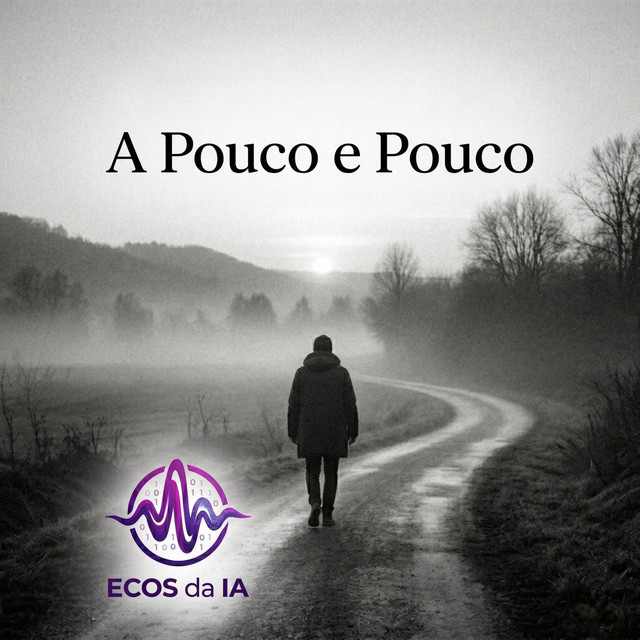 Capa do single A Pouco e Pouco de Ecos da IA
