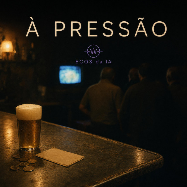 Capa do single À Pressão de Ecos da IA